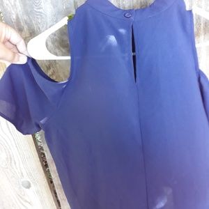 Paper Crane M tshirt with shoulder cutouts